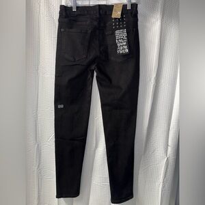 NWT Ksubi Van Winkle Black Rebel Jeans Size 30